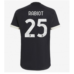 Juventus Adrien Rabiot #25 Alternativní Dres 2023-24 Krátký Rukáv